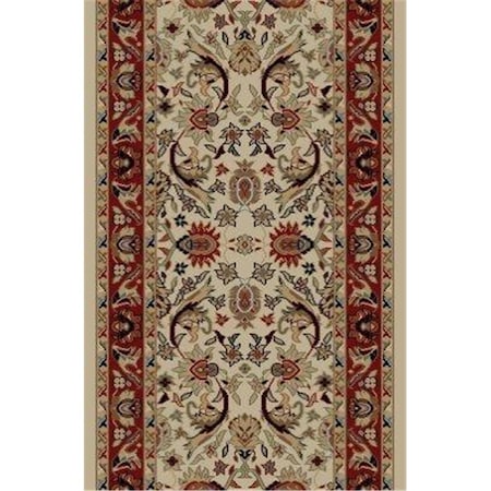 Concord Global Trading 9 ft. 3 in. x 12 ft. 6 in. Ankara Sultanabad - Ivory 62028